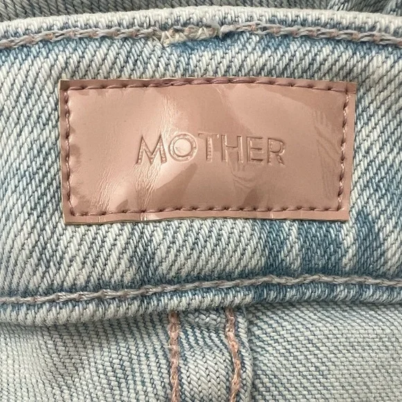 MOTHER The Hustler Ankle Fray in Smooth Sailing, Size 32